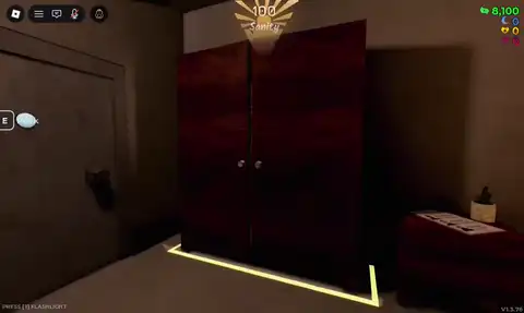 Keep the Door Locked hide-under-bed response during a door threat