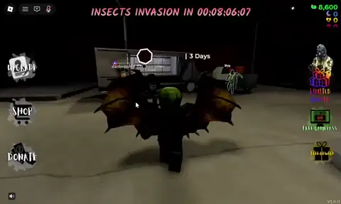 Keep the Door Locked Upgrades panel on the left HUD